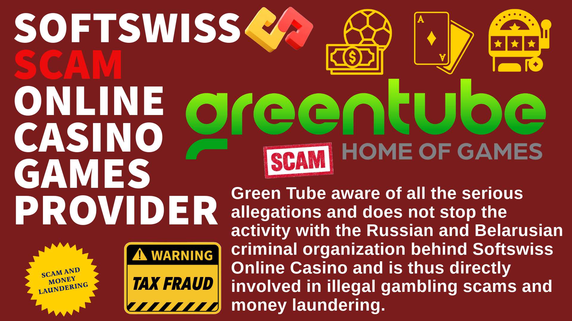 GreenTube - softswiss scam - Casino by Softswiss